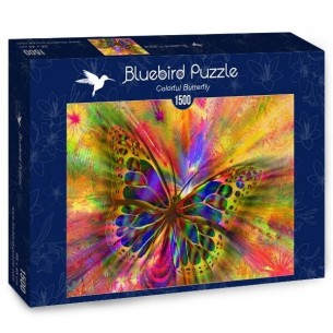 PUZZLE 1500 pcs - Borboleta Colorida - BLUEBIRD