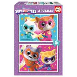 PUZZLE 2x20pcs Super...
