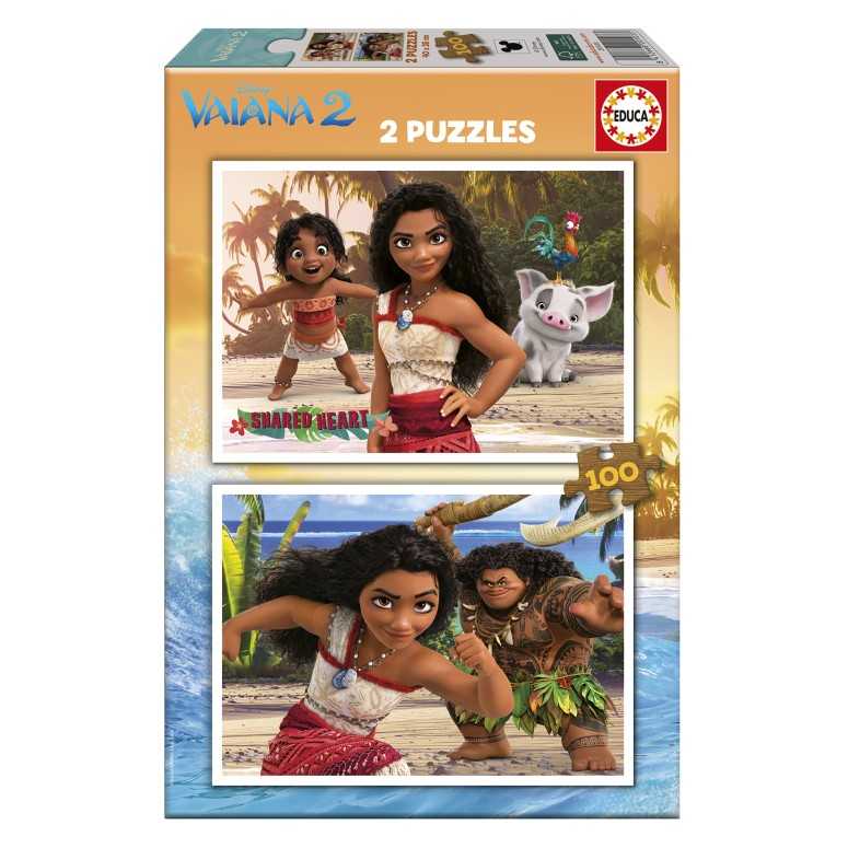 PUZZLE 2x100 pcs - VAIANA 2 - EDUCA