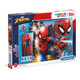 PUZZLE Super 104pcs Spiderman - CLEMENTONI