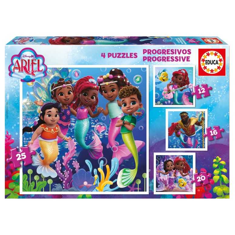 PUZZLE 12/16/20/25Pcs Ariel - EDUCA