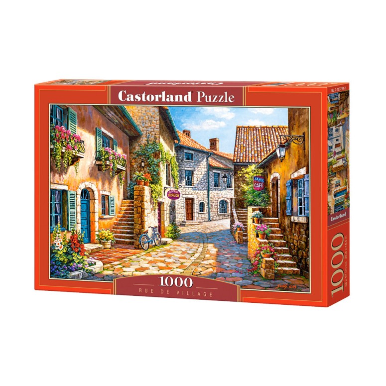 PUZZLE 1000 pcs Rua da Vila - CASTORLAND