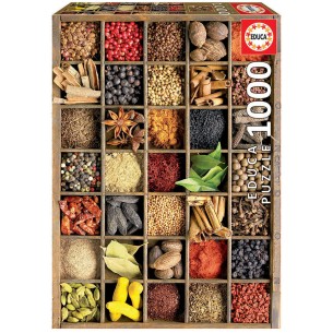 PUZZLE 1000 pcs Especiarias - EDUCA