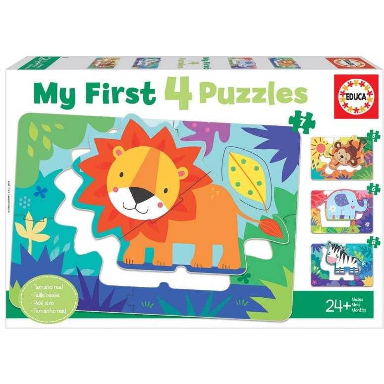BABY PUZZLES My First Animais da Selva - EDUCA
