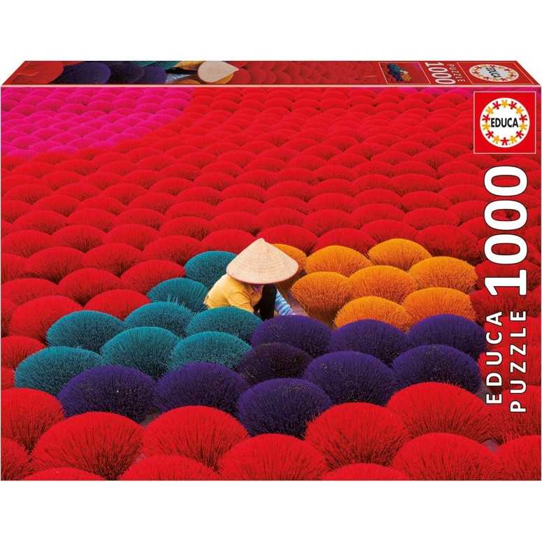 PUZZLE 1000 pcs  Aldeia do Incenso - EDUCA