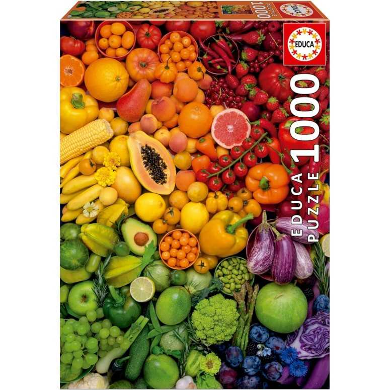PUZZLE 1000 pcs  Vitaminas Coloridas - EDUCA