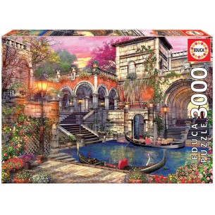 PUZZLE 3000 pcs Romance em Veneza - EDUCA