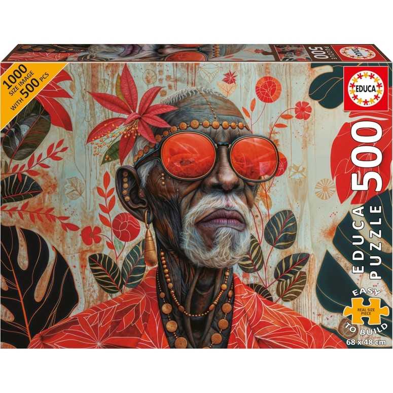 PUZZLE 500 pcs PLUS - Guardião dos Trópicos - EDUCA