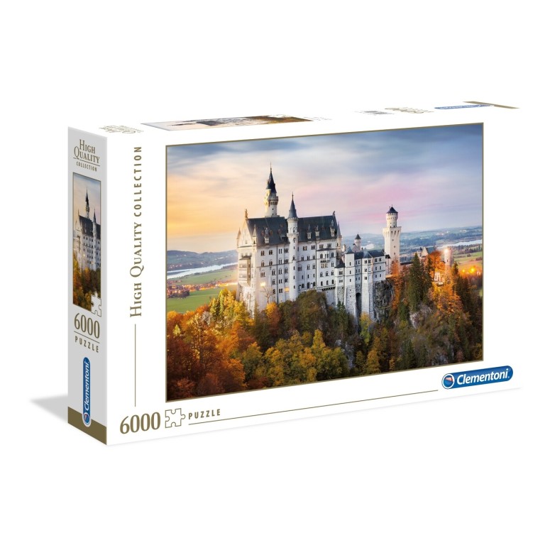 PUZZLE 6000 HQ Neuschwanstein Castle  - CLEMENTONI