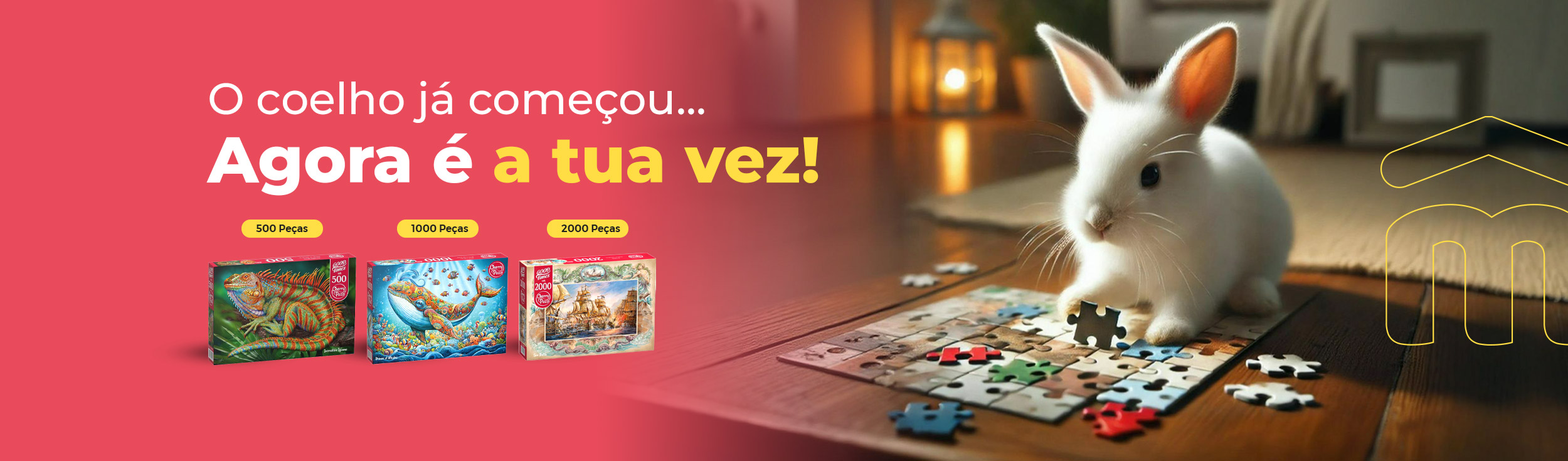 O coelho já começou...